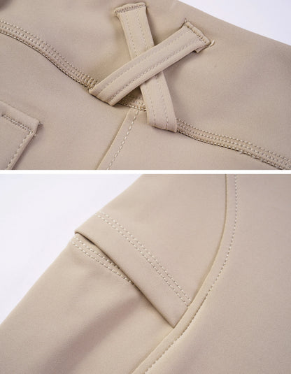 Professional equestrian pants full silicone quick-dry elastic tight equestrian sports pants anti-slip riding pants thick wear-re