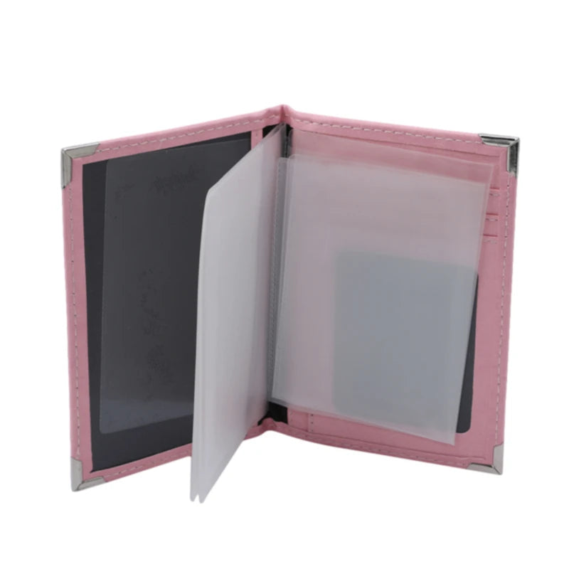 Driver License Holder Pu Leather Protective Case Shell Motor Vehicles Documents Business Id Pass Certificate Folder Wallet Card
