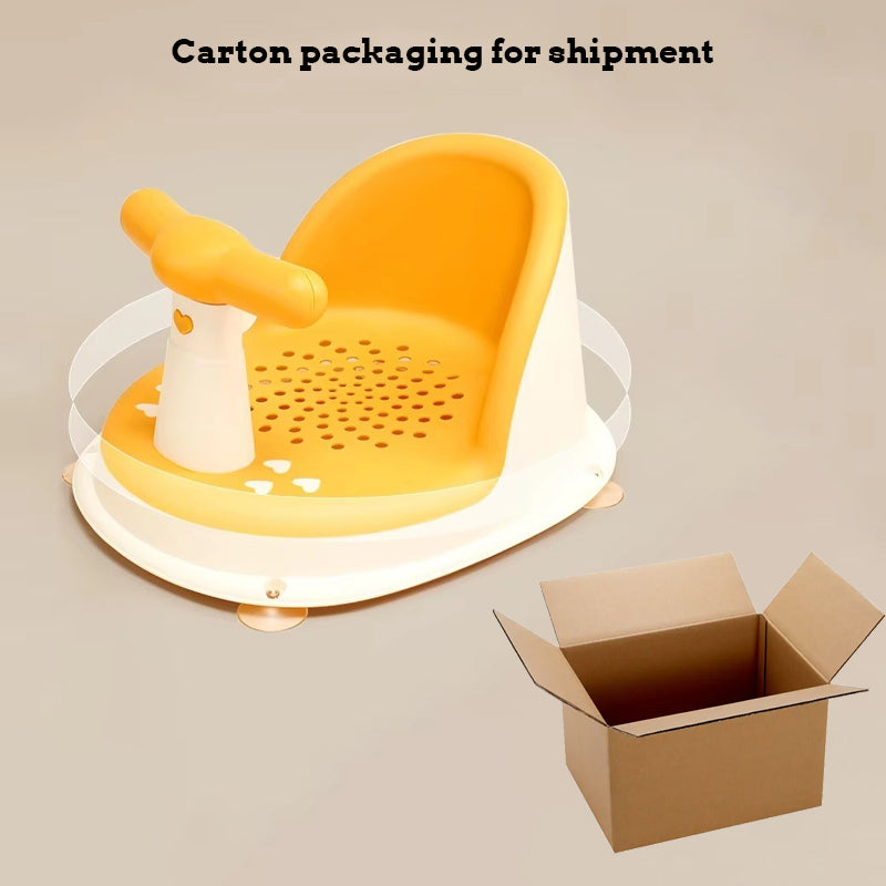 Baby Bath Seat for Babies 6 Months & Up, Non-Slip Toddler Bath Seat Portable Shower Stand for Newborns and Young Children Children's Growth Accessories