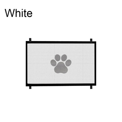 Pet Dogs Baby Safety Fence Cat and Dog Safety Fences Pet Divider Fences Portable Folding Breathable Mesh to Ensure Pet Safety