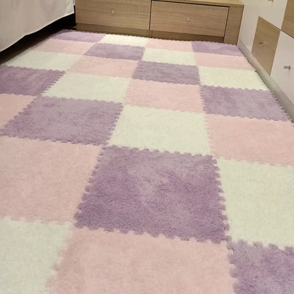 Soft Plush Children's Mat Baby Play Mat Baby Toys Eva Foam Puzzle Carpet In Children's Room Keep Warm Playmat 30*30*1CM