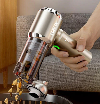 SZUK C012MAX 985000PA Car Vacuum Cleaner Portable Handheld Mini Vacuum Cleaner Cordless Powerful Car Cleaner Home Appliance