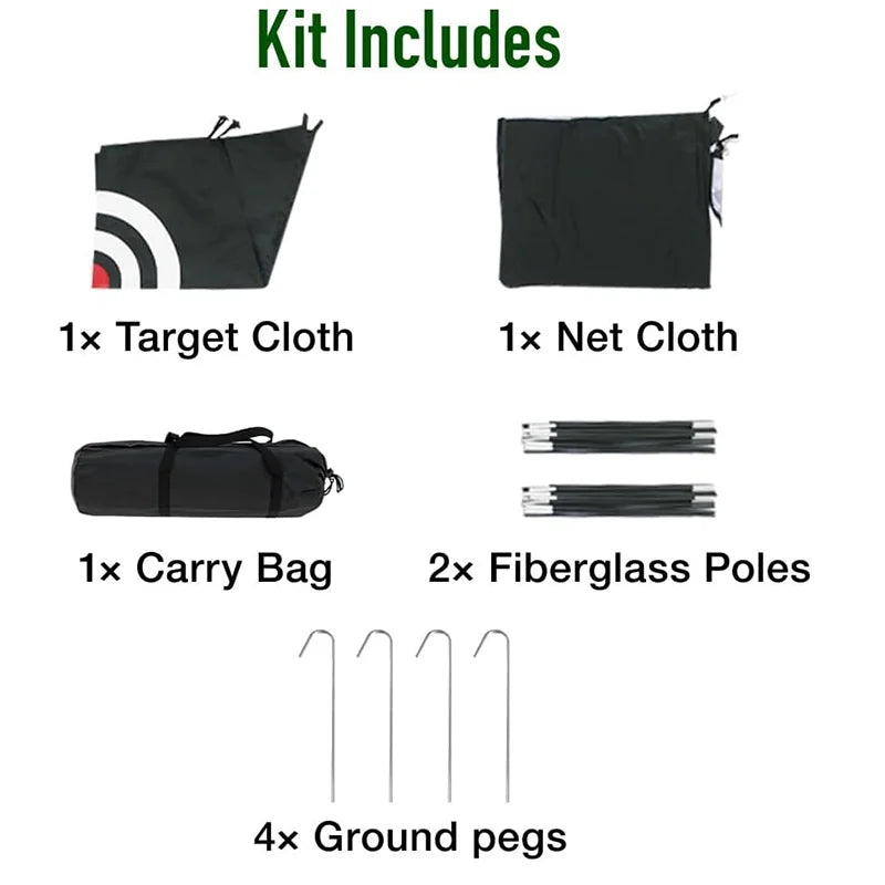 Golf Net with Practice Mat,Golf Hitting Aid Nets 6.56ft*4.59ft for Backyard Driving Chipping Training Swing,Gifts for Men Dad Him and Golfer