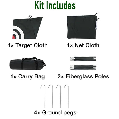 Golf Net with Practice Mat,Golf Hitting Aid Nets 6.56ft*4.59ft for Backyard Driving Chipping Training Swing,Gifts for Men Dad Him and Golfer
