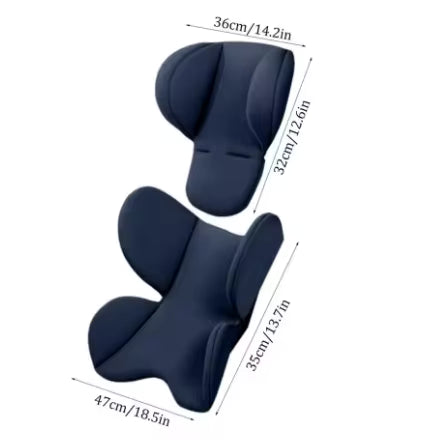 Infant Insert Compatible with Doona|Graco Snugride|Britax|Chicco Keyfit |Evenflo Pivot |Head and Body Support |Side Impact Protection for Newborn |Doona Accessories