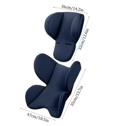 Infant Insert Compatible with Doona|Graco Snugride|Britax|Chicco Keyfit |Evenflo Pivot |Head and Body Support |Side Impact Protection for Newborn |Doona Accessories