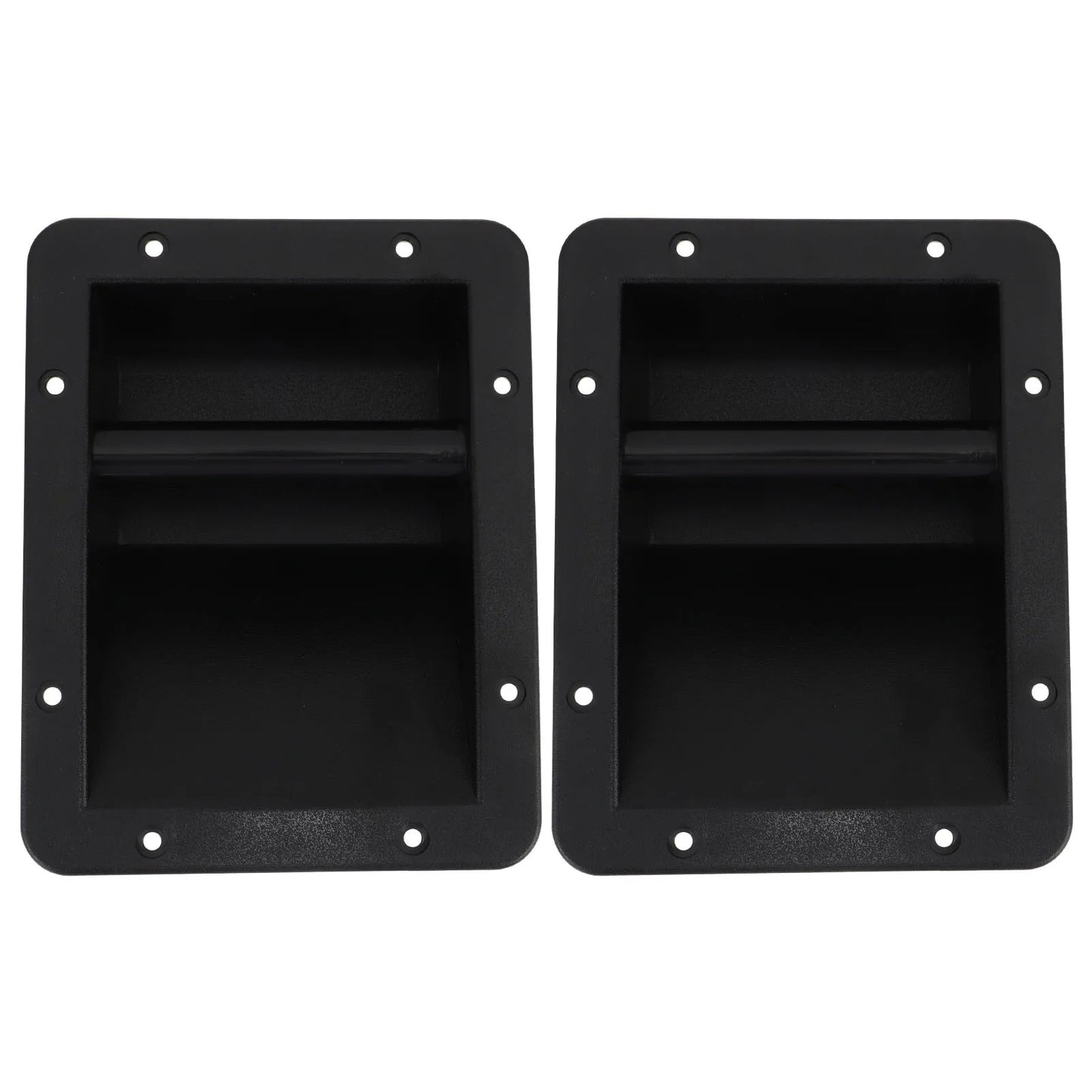 2pcs Portable Speaker Cabinet Handle Replacement Speaker Cabinet Strap Handle Speaker side handle replacement durable Recessed