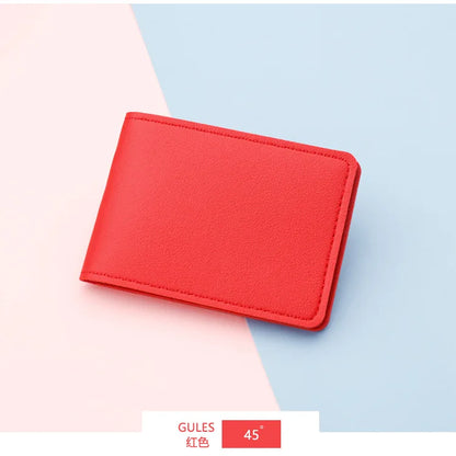 Ultra Thin Auto Driver License Bag Artificial PU on Cover for Car Driving Documents ID Card Holder Purse Wallet Case card holder