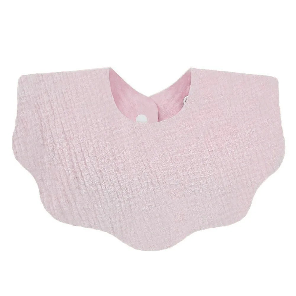 1pcs Cotton Soft Baby Bibs Solid Color Infant Bib Newborn Burp Cloths Bandana Scarf for Kids Boy Girls Feeding Saliva Towel