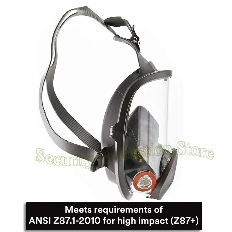 Full Face Respirator 6006 Cartridge 6800 Gas Paint Spray Mask for Multi Gas/Vapor Cartridges- Ammonia, Chlorine,Methylamine