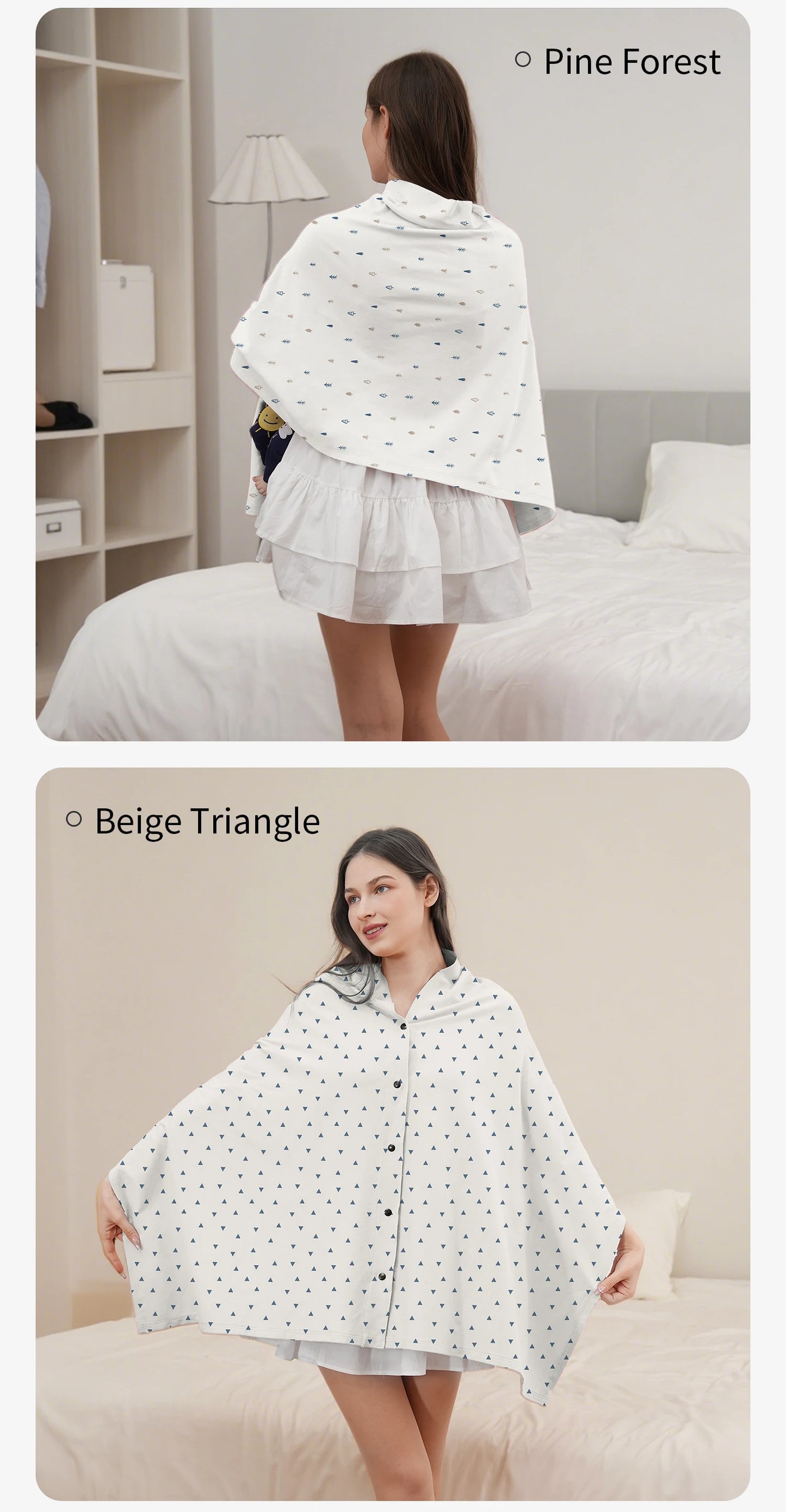 Mother Outing Breastfeeding Cover Cotton Baby Feeding Nursing Covers Adjustable Privacy Breastfeeding Apron Stroller Blanket