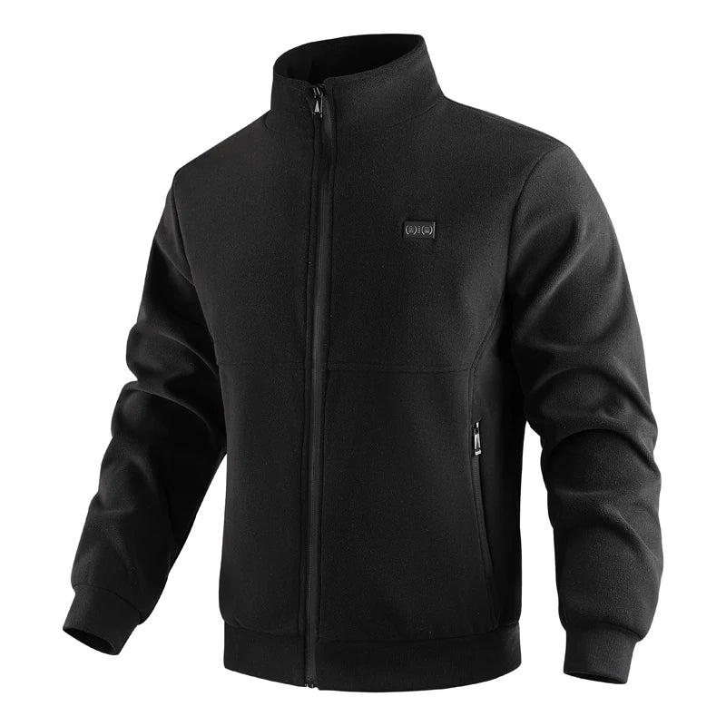 New Winter Fashion Versatile Polar Fleece Thick Heating Warm Jacket For Both Men Women 8-Zone Intelligent Heating Electric Coat