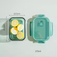 The Glass Lunch Box Can Be Heated in The Microwave. It Is A Special Student Lunch Box for Bringing Meals To Work