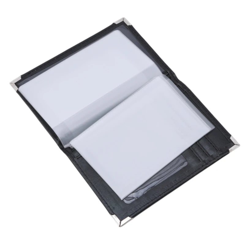Driver License Holder Pu Leather Protective Case Shell Motor Vehicles Documents Business Id Pass Certificate Folder Wallet Card