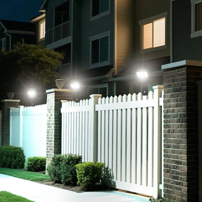 Clip On Solar Lights Outdoor COB LED Security Light Solar Charging 360° Rotatable Rainproof Motion Sensor Auto On/Off For Outdoor