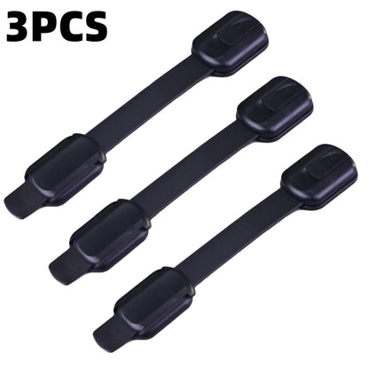 Baby Safety Lock Drawer Child Safety Cabinet Locks Adhesive Cabinet Drawer Door Latches Baby Safe Straps