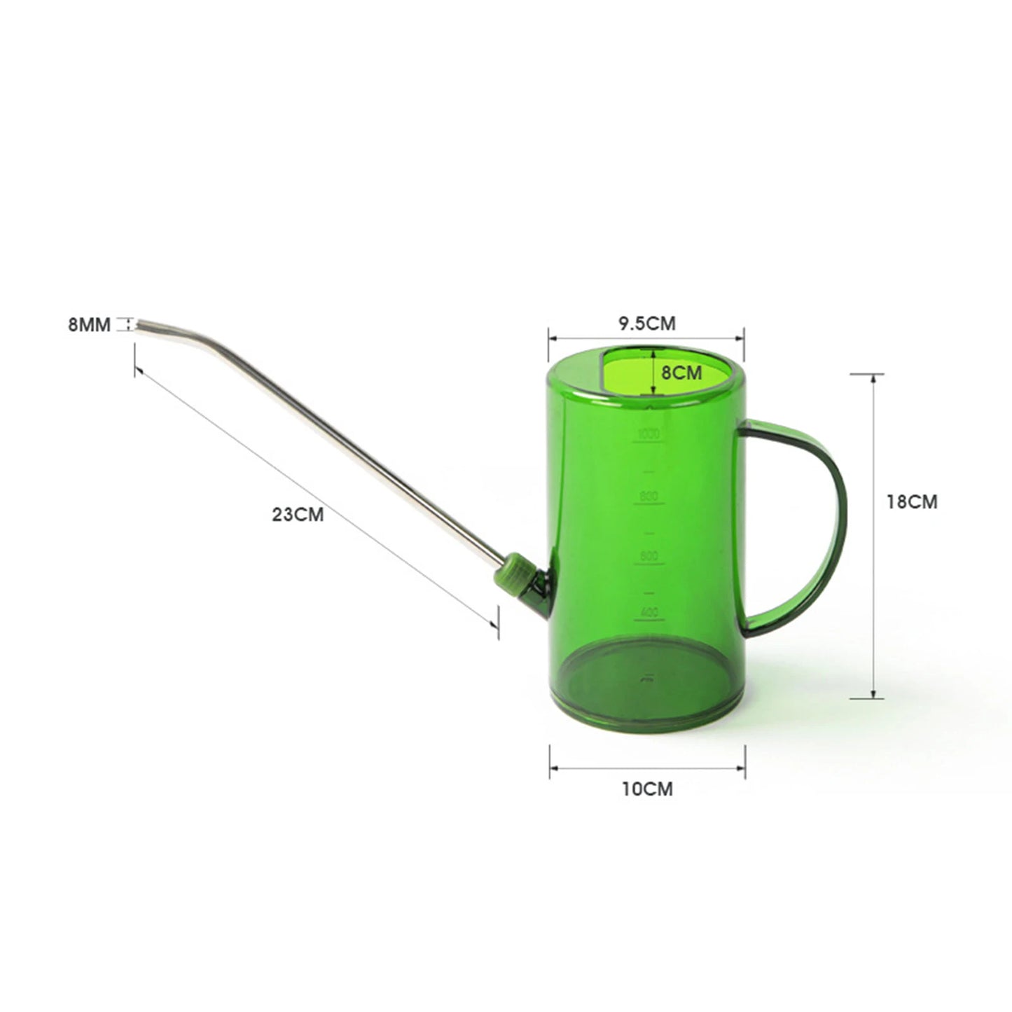 Watering Can Water Can for Plants with Sprinkler Head 2L Long Mouth Watering Can Flower Watering Can for Outdoor House Plant