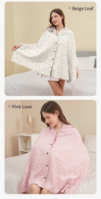 Mother Outing Breastfeeding Cover Cotton Baby Feeding Nursing Covers Adjustable Privacy Breastfeeding Apron Stroller Blanket