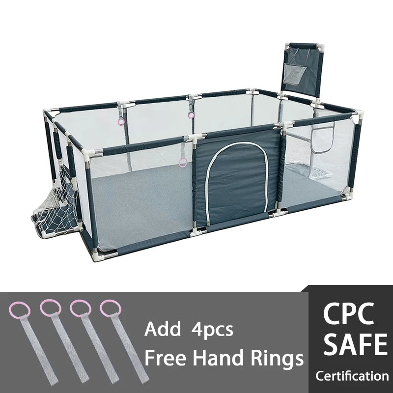 IMBABY Baby Playpens Indoor Baby corralitos Safety Barriers for Kids Baby Activity Gym Large Parks for Baby Groundbox Fence
