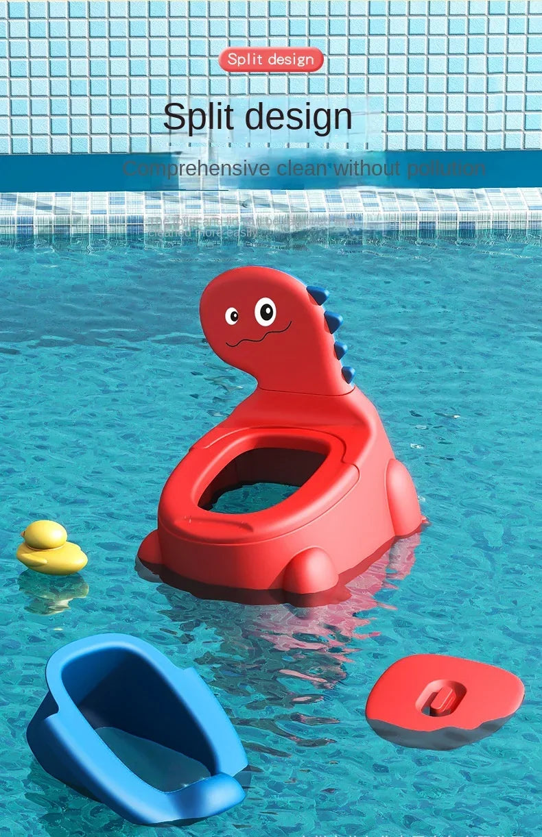 Baby Potty Cartoon Dinosaur Boy Girl Beginner Potty Baby Toddler Thickening Urinal Splash Proof Children Urinal Toilet Supplies