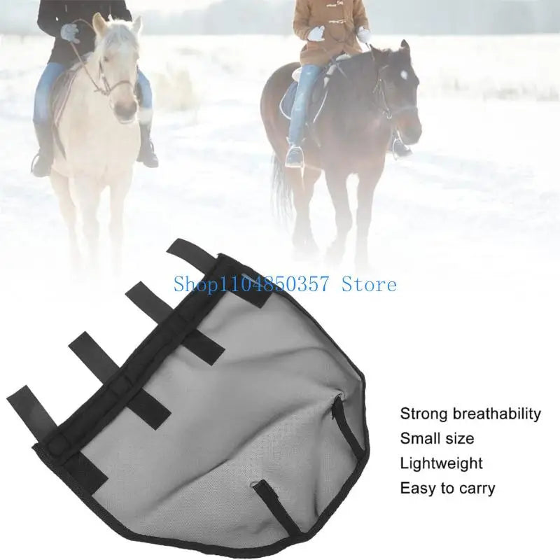 5asd Light weight Horse Nose Cover Meshes Net Resistant Breathable Nose Safety Mask