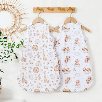 Baby Sleep Sack | 100% Polyester Warm Vest Sleep Sack For Winter Wearable Soft Newborn Baby Sleeping Bag