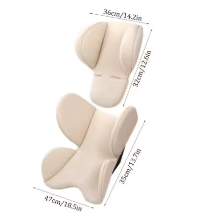 Infant Insert Compatible with Doona|Graco Snugride|Britax|Chicco Keyfit |Evenflo Pivot |Head and Body Support |Side Impact Protection for Newborn |Doona Accessories