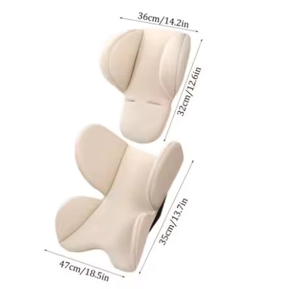 Infant Insert Compatible with Doona|Graco Snugride|Britax|Chicco Keyfit |Evenflo Pivot |Head and Body Support |Side Impact Protection for Newborn |Doona Accessories