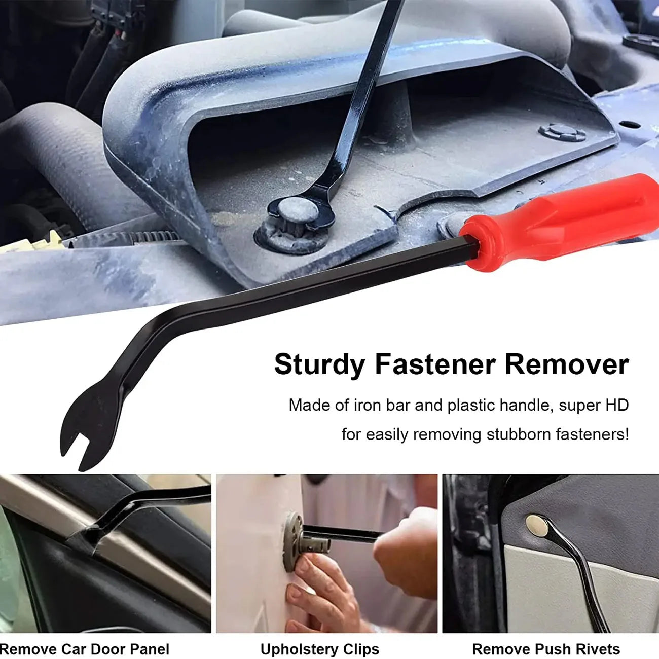 Car Trim Removal Set, Plastic Panel Fastener Removal Tool, Car/Trim/Panel/Door/Audio/Auto Clip Pliers/Terminal Removal Tool Kit