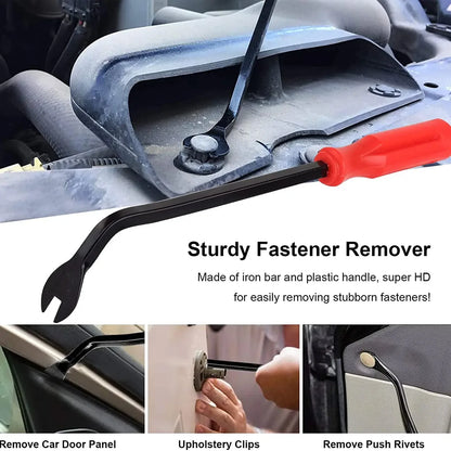 Car Trim Removal Set, Plastic Panel Fastener Removal Tool, Car/Trim/Panel/Door/Audio/Auto Clip Pliers/Terminal Removal Tool Kit