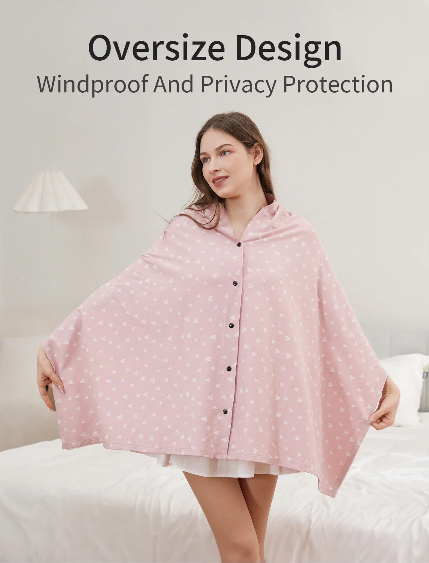 Breathable Baby Feeding Nursing Covers Mum Breastfeeding Nursing Poncho Cover Up Adjustable Privacy Apron Outdoors Nursing Cloth