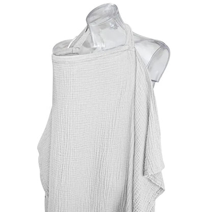 Breathable Baby Nursing Cover Maternity Breastfeeding Cover Cotton Muslin Baby Feeding Blanket Privacy Apron Stroller Blankets