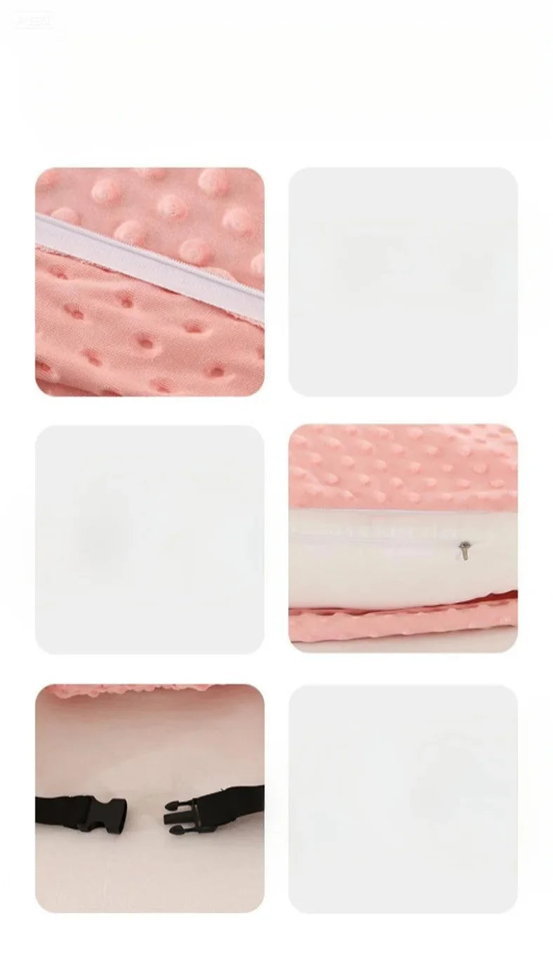 Baby Breastfeeding Pillow Doudou Velvet Multifunctional Pregnant Women Breastfeeding Artifact Pillow Slope Pillow Baby Pillow