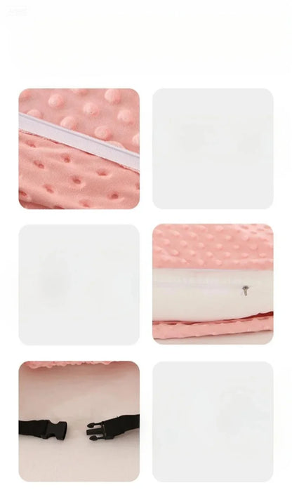 Baby Breastfeeding Pillow Doudou Velvet Multifunctional Pregnant Women Breastfeeding Artifact Pillow Slope Pillow Baby Pillow