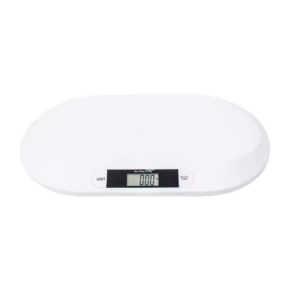 Baby Scale for Weighing Newborns – Digital Infant Scale with Tray, Hold Function for Baby Movement, Accurate Baby Scale for Home Use