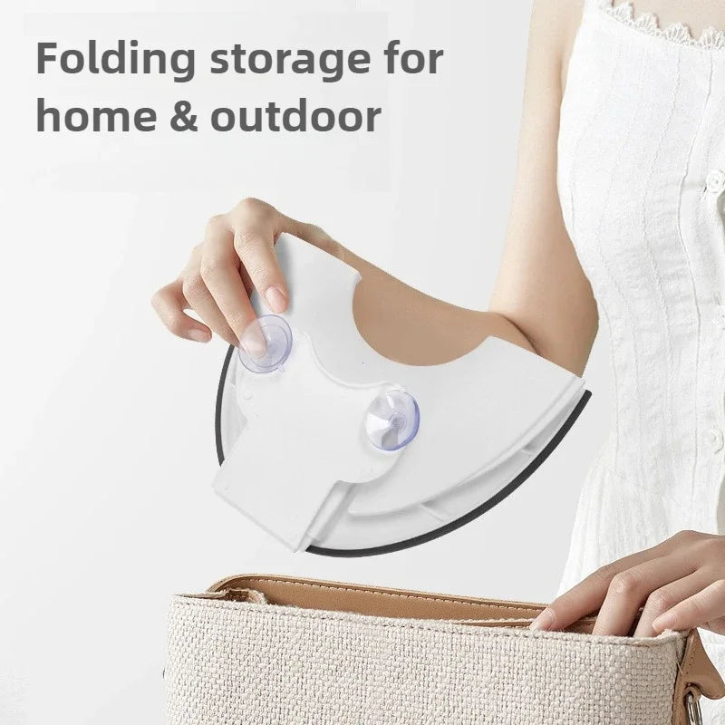 Foldable Toddler Toilet Seat, Portable Toilet Training Seats with Urine Barrier, Universal Family Toilet Seat with Suction Cups
