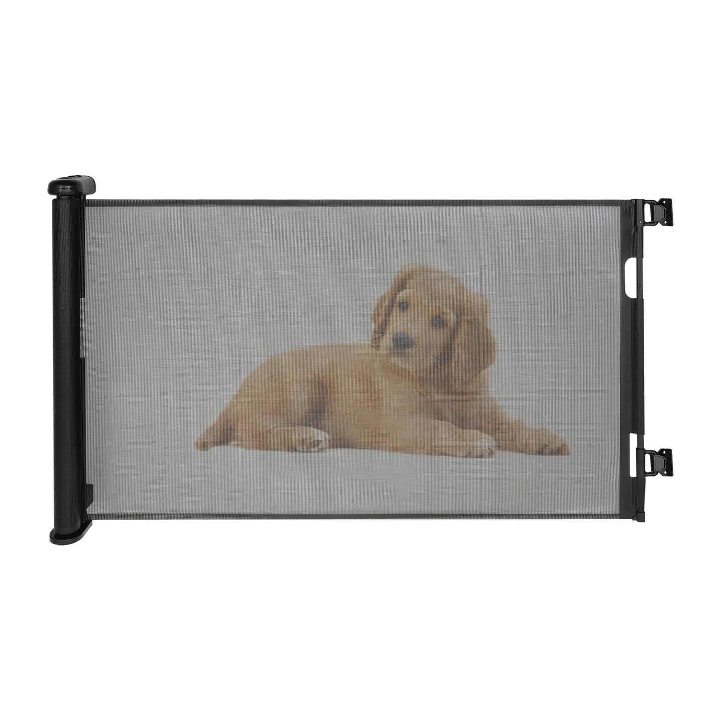 Adjustable Temperature Pet Gate Retractable Baby Gate Pet Gate for Stairs, Corridors, Bedrooms