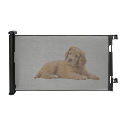 Adjustable Temperature Pet Gate Retractable Baby Gate Pet Gate for Stairs, Corridors, Bedrooms