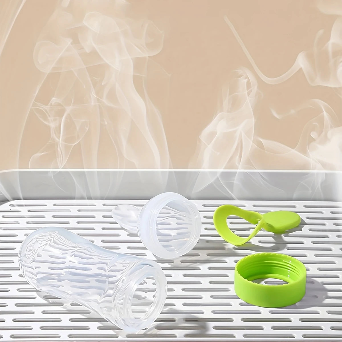 90ml/3oz Baby Silicone Spoon Feeder,Rice Paste Silicone Bottle,Squeeze Food Feeder for Infant-Perfect for Outside and Home