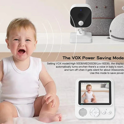 Baby Monitor  Camera,Video Audio Baby Monitor No WiFi 2.8'' Video Baby Monitor Wireless Surveillance Smart Baby Camera Security Protection Two Way Audio Night Vision Cam Babysitte