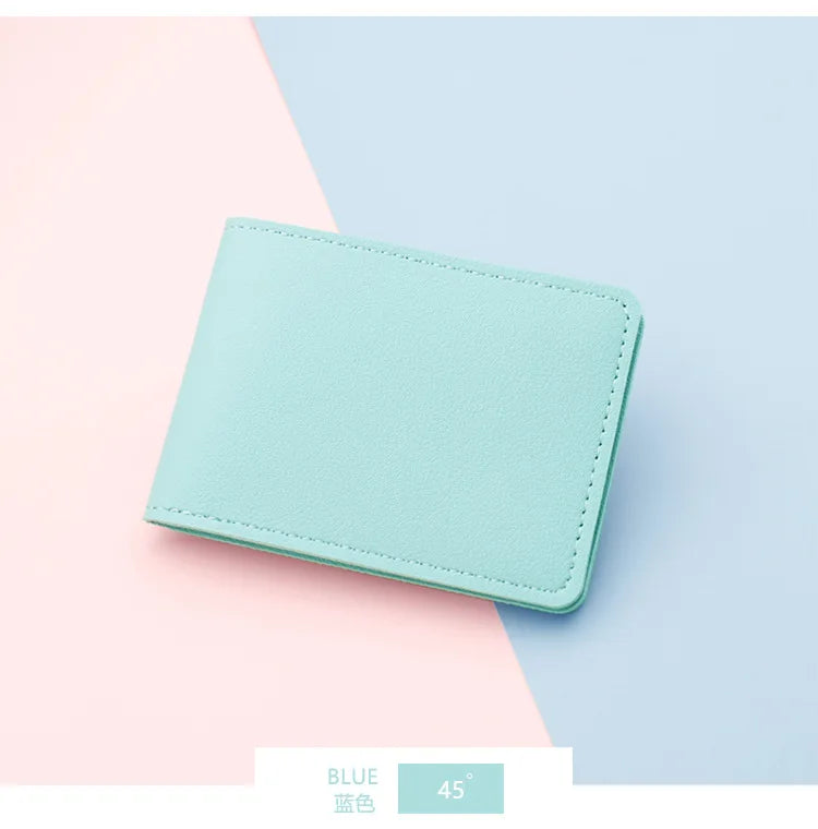 Ultra Thin Auto Driver License Bag Artificial PU on Cover for Car Driving Documents ID Card Holder Purse Wallet Case card holder