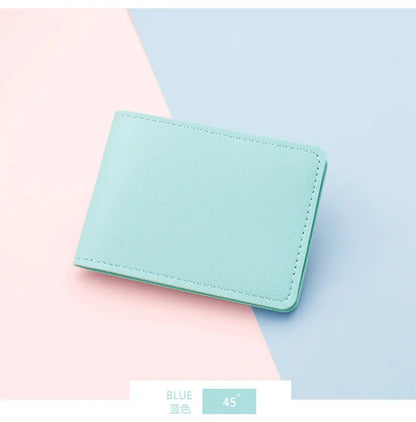Ultra Thin Auto Driver License Bag Artificial PU on Cover for Car Driving Documents ID Card Holder Purse Wallet Case card holder