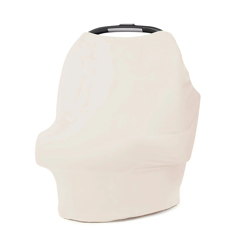 Multi-use Nursing Breastfeeding Cover Baby Car Seat Infant Carseat Canopy Stroller High Chair Shopping Cart Carrier Cover Solid