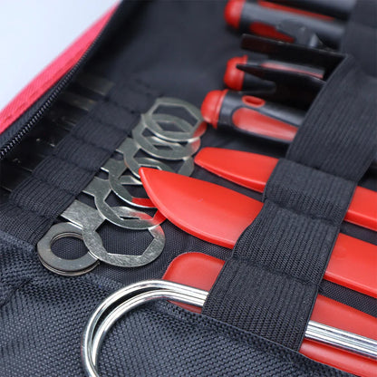 Car Trim Removal Set, Plastic Panel Fastener Removal Tool, Car/Trim/Panel/Door/Audio/Auto Clip Pliers/Terminal Removal Tool Kit