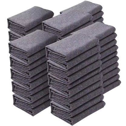 12/24 Pcs Pack Moving Blankets 54x72in Heavy Duty Padded Packing Blankets for Moving Shipping Protecting Furniture Professional Quilted Furniture Blankets for Moving Supplies
