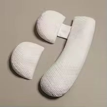 Pregnancy Pillow - Full Body Maternity Support for Back & HIPS, Soft Sleeping Pillow with Removable Cover, Comfort for Side Sleepers and Pregnancy