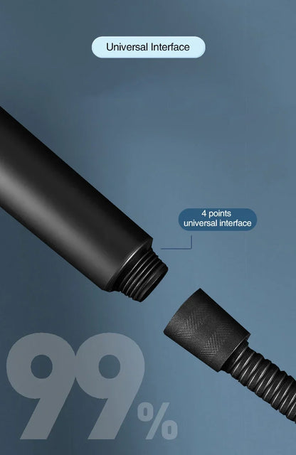 Filtered Shower Head with Handheld, High Pressurized Filter Shower Head 3-mode Adjustable Spray with Massage Brush Rain Faucet Bathroom Accessories