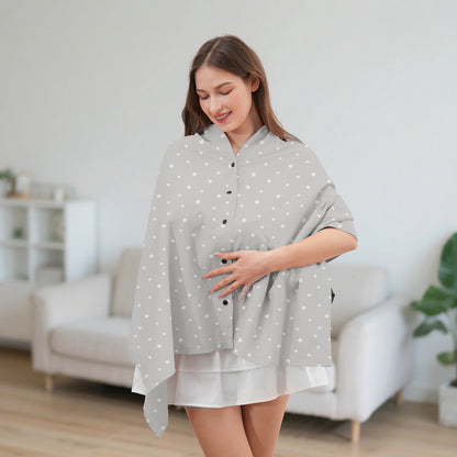 Mother Outing Breastfeeding Cover Cotton Baby Feeding Nursing Covers Adjustable Privacy Breastfeeding Apron Stroller Blanket