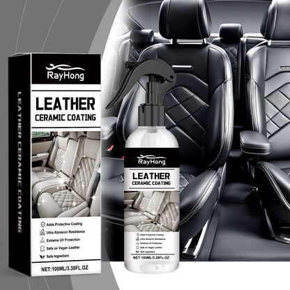Car Leather Restorer Back To Black Gloss Rubber Plastic Renovator Longlasting Coating Leather Restore Auto Polish Cleaning Care