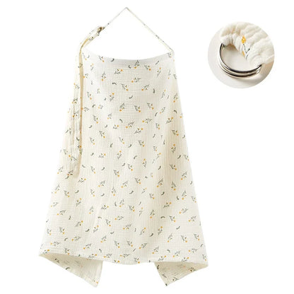Breastfeeding Nursing Cover Soft Baby Feeding Cloth Multi-Use Privacy Breast Feeding Blanket Essential for Discreet Baby Feeding